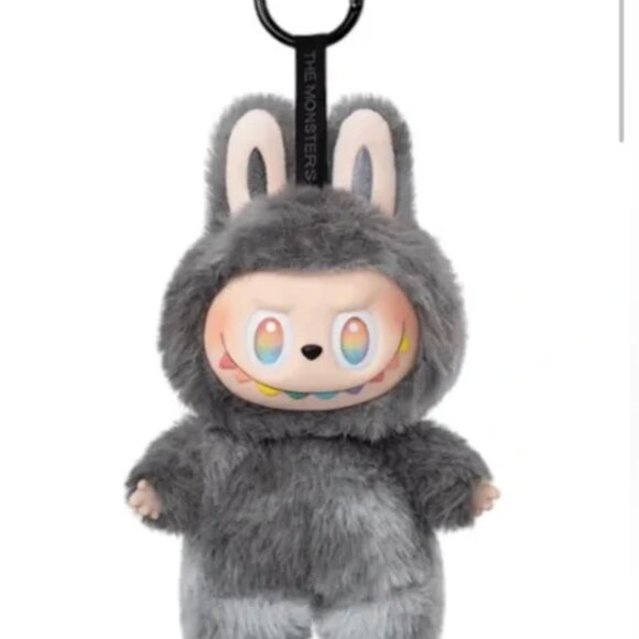 Authentic Pop Mart Monsters Big Into Energy Labubu Plush RARE SECRET ID SEALED - Picture 1 of 17